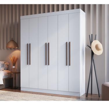Imagem de Guarda Roupa Casal 6 Portas mdf New York Doripel