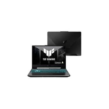 Imagem de Notebook ASUS TUF Gaming A15, RTX 3050, AMD RYZEN 7, 8 GB, 512 GB SSD, KeepOS, Tela 15.6" FHD, Graphite Black - FA506NCR-HN089