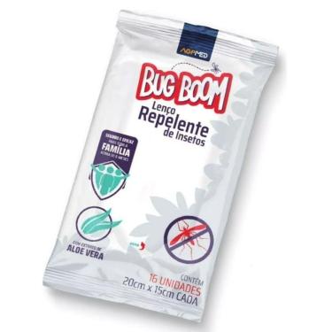 Imagem de Lenços Repelente de Insetos Bug Boom 16und Agpmed