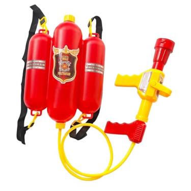 Imagem de Dynwave Mochila de bombeiro, brinquedo aquático para o verão, mochila de imersão, pulverizador de água para piscina, presente de quintal