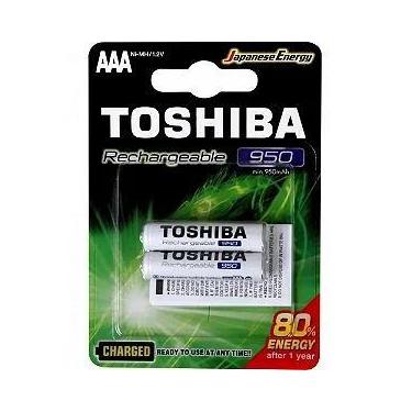 Imagem de Pilha rec aaa 950mah toshiba tnh c/2