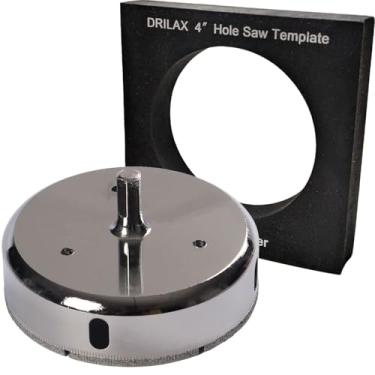 Imagem de Broca de 10 cm diamante orifício serra broca cerâmica porcelana azulejos, mármore granito quartzo