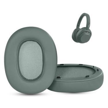 Imagem de Almofadas de substituição ULT WEAR 900N para fones de ouvido Sony ULT WEAR 900N/ULT WEAR, almofadas com couro proteico mais macio/espuma viscoelástica
