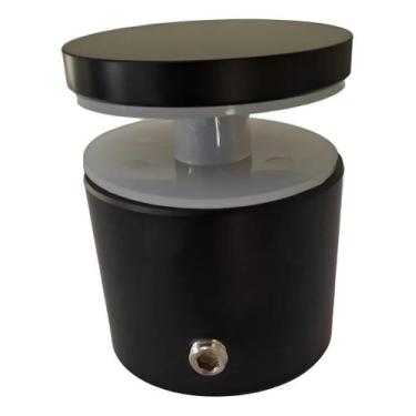 Imagem de Prolongador Botton Inox 304 Vidro Guarda Corpo 30x40mm preto 2un - AGS