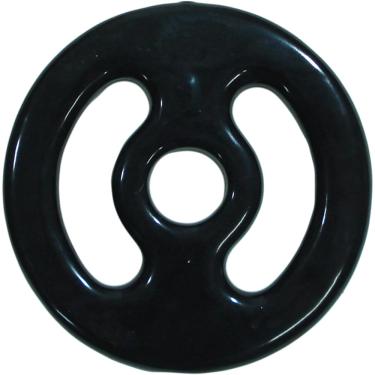 Imagem de Poli Sports Anilha Emborrachada 01kg Preta