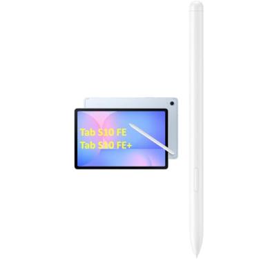 Imagem de Caneta de substituição Tab S10 FE S para Samsung Galaxy Tab S10 FE/S10 FE+ todas as versões para tablet Stylus Pen (4.096 níveis de pressão) + 5 pontas/pontas (bege)