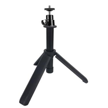 Imagem de Suporte para webcam, tripé extensível de webcam para mesa mini tripé leve com suporte de telefone, tripés de mesa para webcams logitech C920 C922 C925e C922x C930e C930 C615 Brio, smartphone e câmera