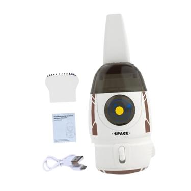 Imagem de Ｂｅｓｇａ Aspirador de pó de mesa, prático, mini, portátil, moderno, portátil, para presente, mesa, sofá, escritório, casa, Cinzento/Branco