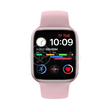 Imagem de Relógio Smartwatch Hw22 Rosa Ligações Monitor Cardíaco