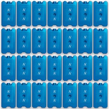 Imagem de Placa Gelo Artificial Reutilizável Rígido De 200ml 100 Unidades