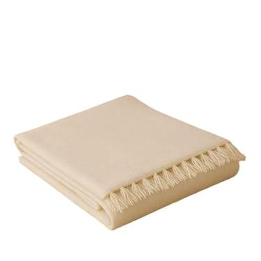 Imagem de Manta Sofá Gigante 2,40 x 1,80M – Algodão Premium Grossa | Protetora Decorativa para Cama e Sofá King Size(POP CRU 2,20 X 1,50m)