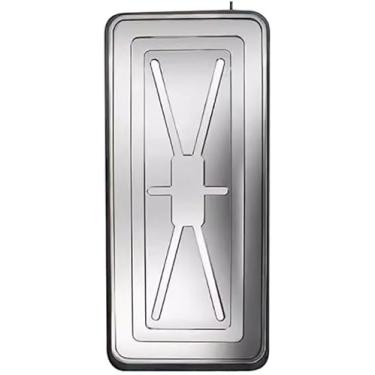 Imagem de Bandeja De Gotejamento Do Condicionador De Ar, Bandeja De Aço Inoxidável Do Gotejamento, Molde De Carimbo De Uma Peça, Oxidação-resistente E Resistente, 85.5 * 40 * 2.7cm, 3m water pipe