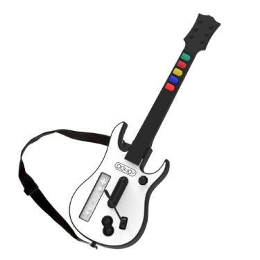 Imagem de DOYO Wii Guitar Hero, Wireless White Game Guitar for Wii Guitar Hero and Rock Band Games (Excluding Rock Band 1) - guitar hero wii Bundle Nintendo Wii, guitar hero Guitar for Wii Only