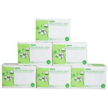 Imagem de Lenços umedecidos para bebês MPK 100% algodão sem perfume, hipoalergên