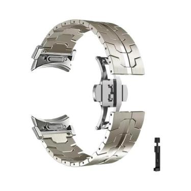 Imagem de Pulseira De Aço Inoxidável Quick Fit Para Galaxy Watch 7 40/44mm 4/5/6