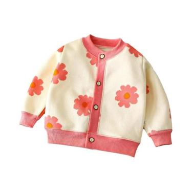 Imagem de Casaco De Malha Infantil Outono Inverno, Cardigans Quentes Para Menino