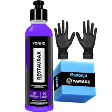 Imagem de Restaurax 240ml Vonixx Restaurador Revitalizador Plástico