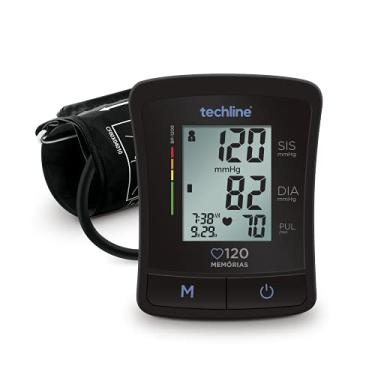 Imagem de Monitor de Pressão Arterial de Braço BP-1209 Techline, Preto