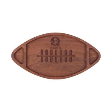 Imagem de The Memory Company | Licenciado NFL Acacia Team Football with Triangles Serving Board, Florida State University