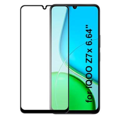 Imagem de Kepuch Protetor de Tela para Vivo iQOO Z7x 6.64" - Vidro Temperado 2 Pacotes