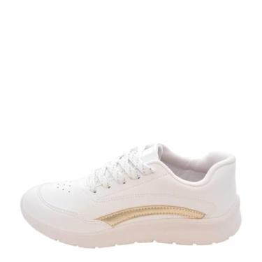 Imagem de Tênis Feminino Beira Rio Solado E.V.A. REF: 4332105 NAPA-METALIZADO, D