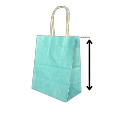 Imagem de 10 Sacola De Papel Kraft Presente Colorida 13,5X8X16Cm - Db