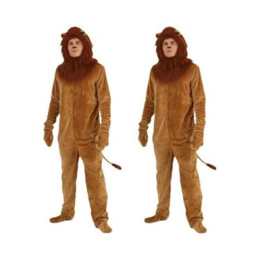 Imagem de Traje de Leão Rei Deluxe para Bebês - Carnaval, Halloween e Cosplay, 1