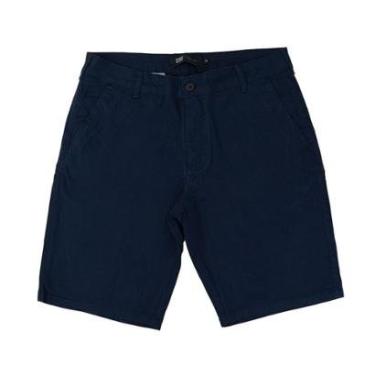 Imagem de Bermuda Masculina King&Joe Sarja Slim Marinho - BM21112-Masculino