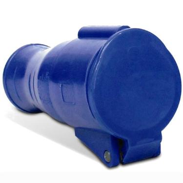 Imagem de Acoplamento 2p+t 16a 200-250v 6h Azul - S-3056 - Steck Acoplam.2p+t 16a 200-250 6h Az S...