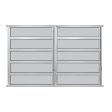 Imagem de Janela Basculante Alumínio - 120x100 - Alumasa