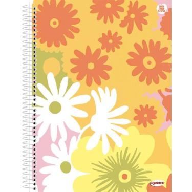 Imagem de Caderno Pequeno Espiral 1/4 96 Folhas Capa Dura KBOM Feminino 14x20cm 