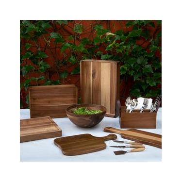 Imagem de Tábua em Madeira Acácia 17x50cm Kenya