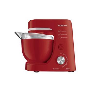 Imagem de Batedeira Planetária Mondial Vermelho 700W BP-03-R