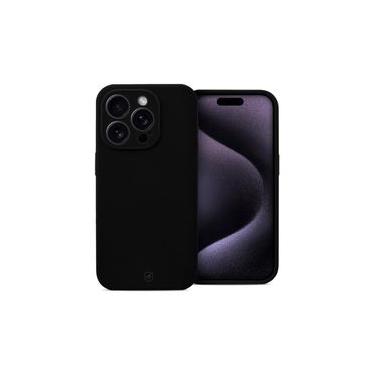 Imagem de Capa para iPhone 15 Pro - Silicon Premium Preta - Gshield