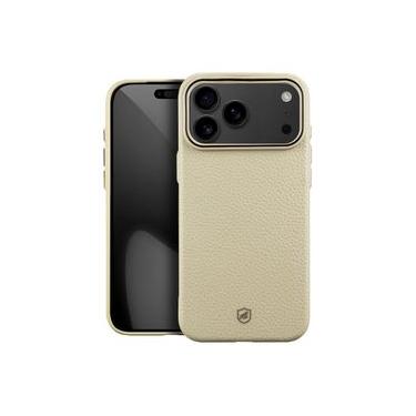 Imagem de Capa case capinha para iPhone 17 Pro Max - Magsafe Tech Couro - Nature - Gshield