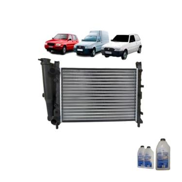 Imagem de Kit Radiador Uno 1.6 1991/1996 + Água Desmineralizada
