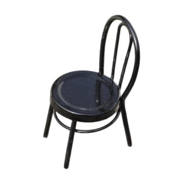 Imagem de JWQFBC Cadeira em Miniatura para Casa de Bonecas, Adereços Fotográficos, Acessórios Modernos para Casas de Bonecas, Arquitetura, Construção E Maquetes Ferrov, Preto