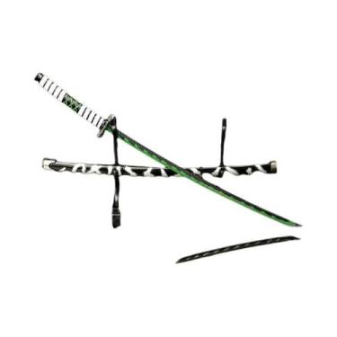 Imagem de Espada De Anime Demon Slayer Em Metal Simulado De 25CM, Decoração Para