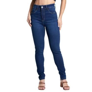 Imagem de Calça Jeans Sawary Push Up - 281582 - Azul escuro 38, Azul, 38