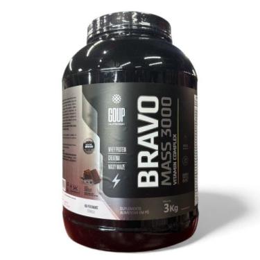 Imagem de Hipercalórico Bravo Mass 3kg Goup Nutrition, Chocolate