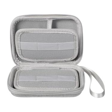 Imagem de menolana Estojo para Palhetas, Bolsa Portátil para Transporte de Palhetas de Saxofone Alto, Cinza