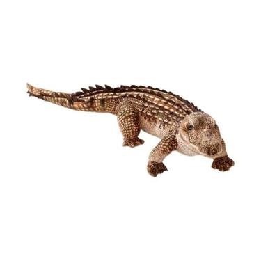 Imagem de Boneco De Pelúcia Crocodilo De Cauda Longa 68/96cm, Brinquedo De Répti