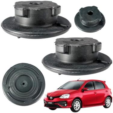 Imagem de Par De Buchas Do Batente Amortecedor Inferior Traseiro Etios Todos - GP5272, 487520D070, 4875252010