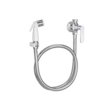 Imagem de Ducha Higienica com Registro e Derivacao Flex Plus Cromado - Deca