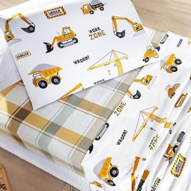 Imagem de Jogo de cama INFANTIL 2 e 3 peças estampado 200 fios - - SAFIRA ENXOVA