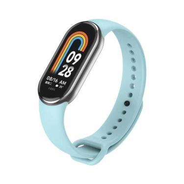 Imagem de Pulseira De Silicone Xiaomi Mi Band 10 9 8 NFC Esportiva De Borracha A