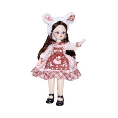 Imagem de Boneca Articulada De Anime De 30cm Com 16 Articulações E Roupas, 23 Po