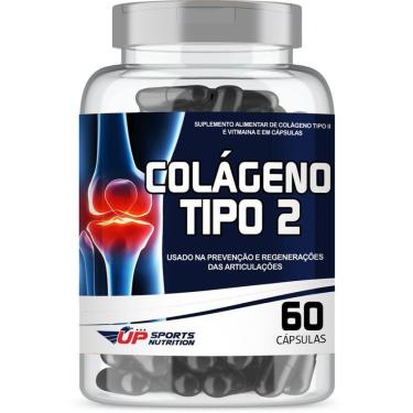 Imagem de Colágeno Tipo 2 40Mg 60 Cápsulas Contra Dores Articulares