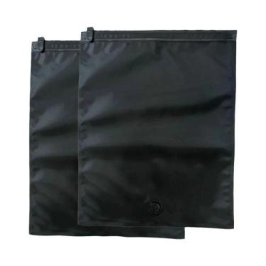 Imagem de Sacos a Vácuo Para Viagem 40x50cm 2pcs Sacos De Compressão Reutilizáve