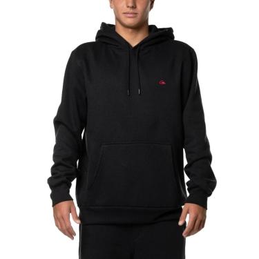 Imagem de Moletom Canguru Quiksilver Embroidery Preto-Masculino